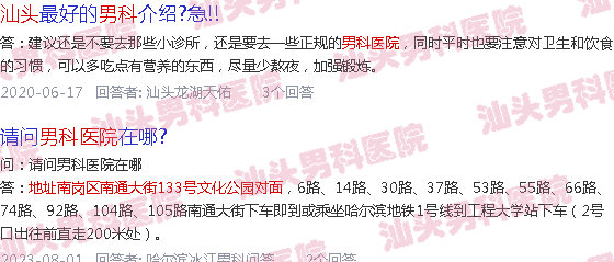 汕头登海男科医院地址