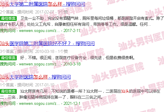 汕头附二男科怎么样