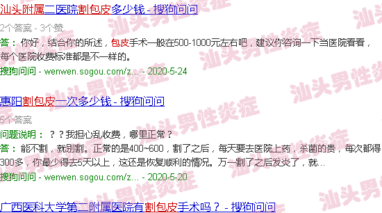 汕头附二割包皮过关吗