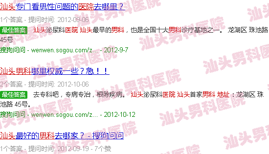 汕头男科医院在哪个位置?