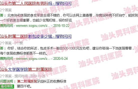 汕头市附属二院有男科门诊吗