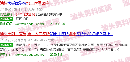 汕头市附二院泌尿科*哪个好些