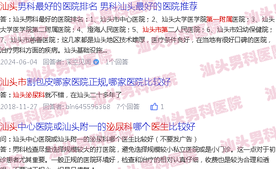 汕头市*附属泌尿科医生名单
