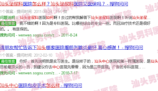 汕头市中心泌尿科怎么样